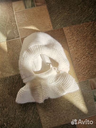 Шапка шлем журавлик