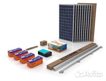 Автономная солнечная электростанция Energo на 5 кВ
