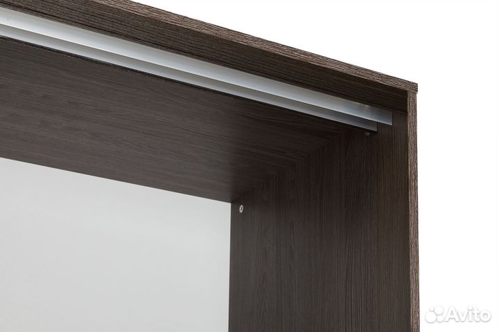 Шкаф-купе 182,5*58*240 2 дв. ясень темный/ясень