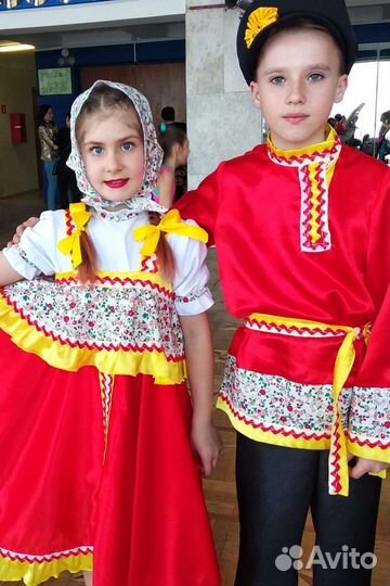 Русский народный костюм рост -128