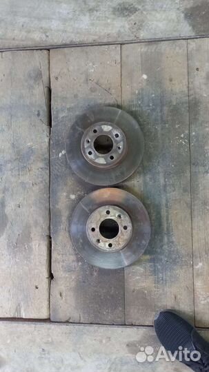 Тормозные диски передние на hyundai solaris