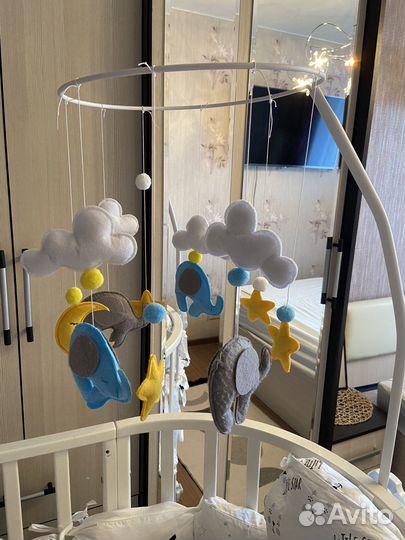 Держатель для балдахина+ игрушки