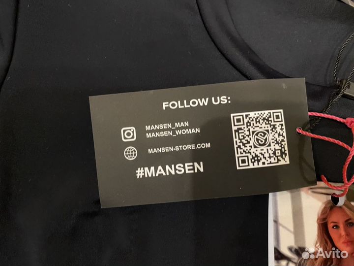 Короткий рашгард (топ) с длинным рукавом, размер М