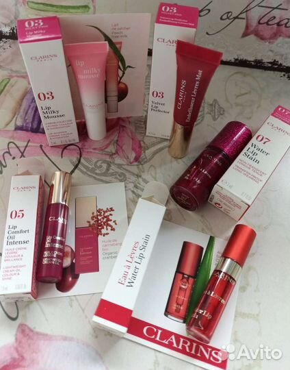 Clarins масло для губ