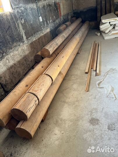 Оцилиндрованное бревно