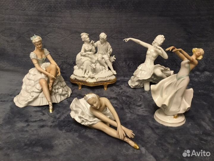 Статуэтки фарфоровые 