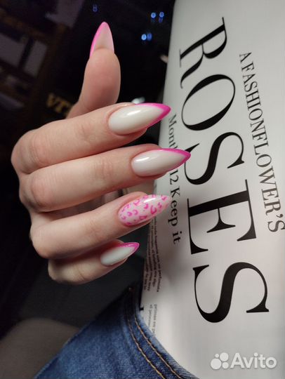 Маникюр, педикюр, реснички, бровки