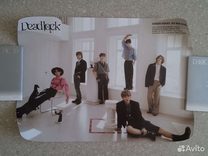 Официальные плакаты (G) I-DLE, Xdinary Heroes