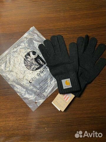 Перчатки зимние Carhartt чёрные объявление продам