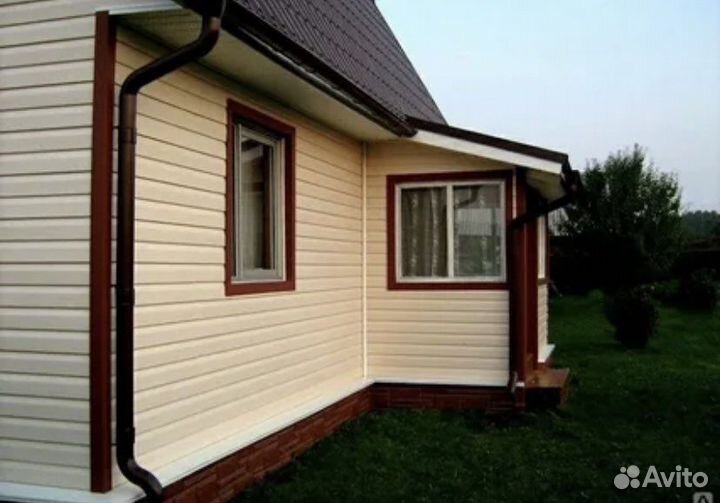 Обшивка домов сайдингом