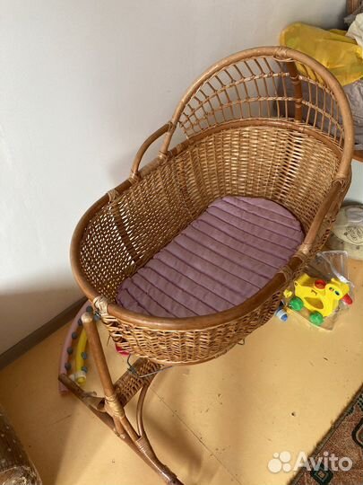 Люлька колыбель плетеная