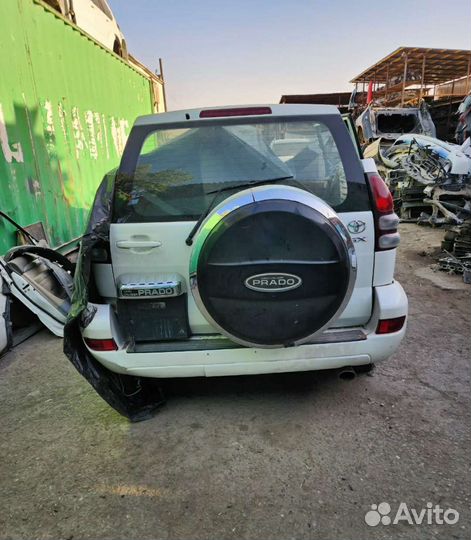 Дверь багажника prado 120 с креплением запаска