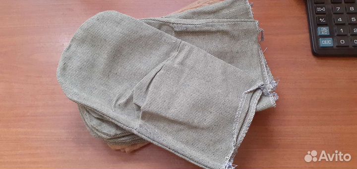 Рукавицы брезентовые новые