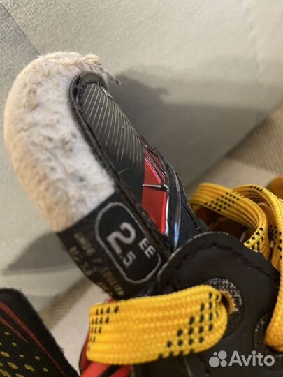 Хоккейные коньки bauer vapor 2x jr 2,5 ee