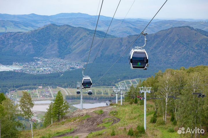 Тур выходного дня 2дн/1 н.Манжерок,канатка,водопад