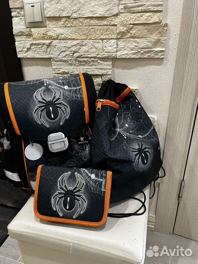 Ранец школьный Belmil с пеналом и мешком для обуви