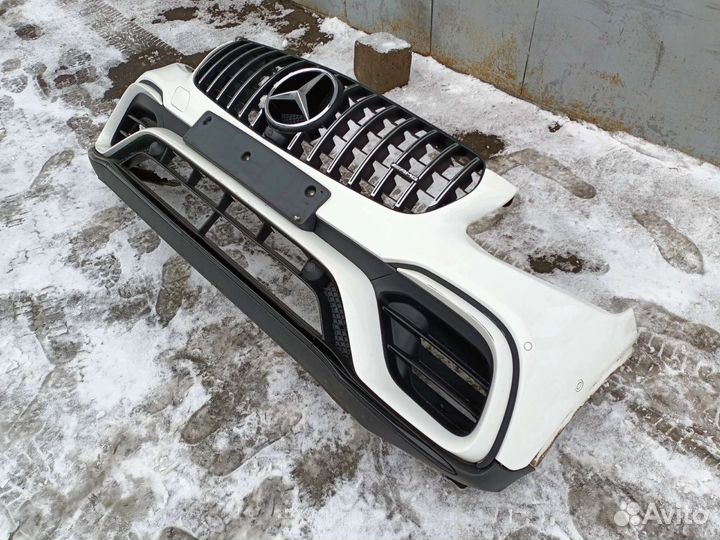 Бампер + решетка AMG63 Mercedes GLC 253 X253