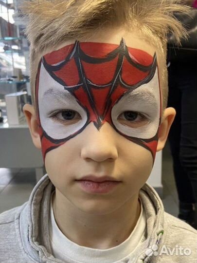 Аквагример аквагрим бодиарт аниматор на праздник