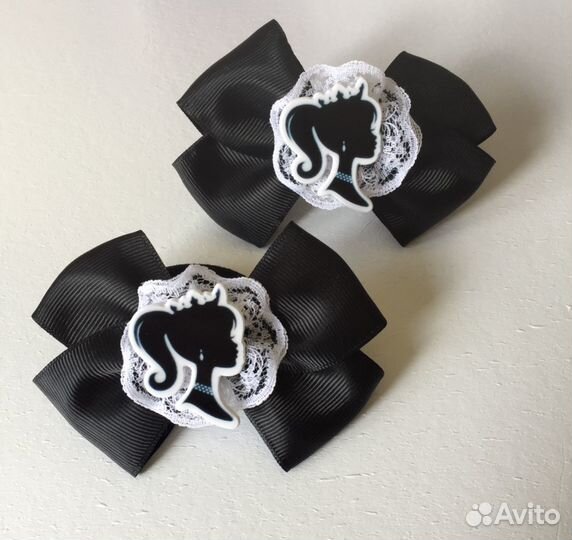 Школьные бантики ручной работы