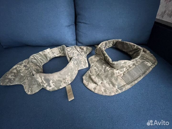 Противоосколочный воротник с кевларом