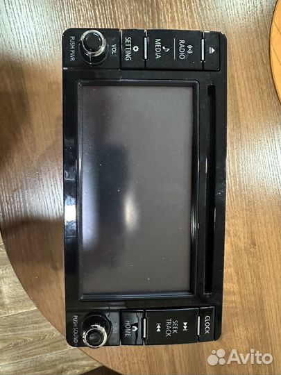 Штатная магнитола на Mitsubishi L-200