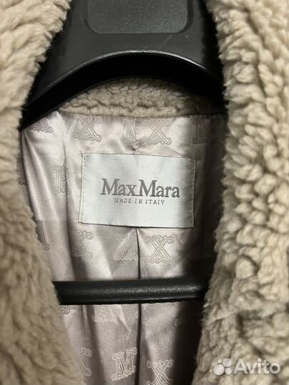 Шуба тедди max mara