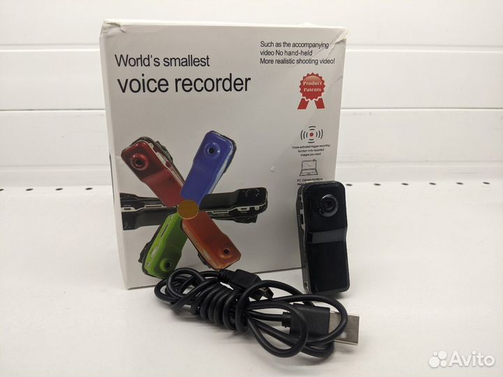 Камера с датчиком звука mini DV