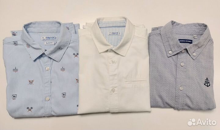 Рубашка для мальчика 116-122