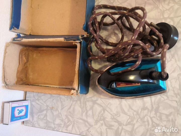 Утюжок1966г. Маленький рабочий дорожныйссср