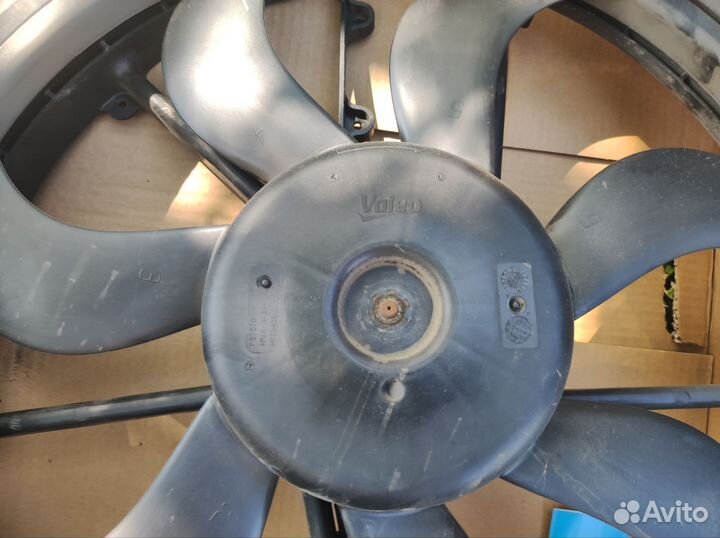 Вентилятор охлаждения valeo, Nissan qashqai j11