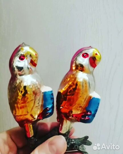 Елочные игрушки СССР