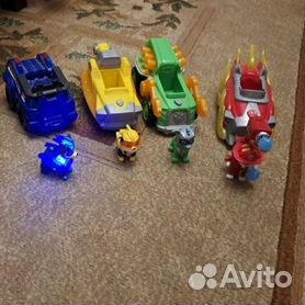 Набор Paw Patrol Щенячий патруль Базовый автомобиль с водителем Гонщик SM16775/9900 (778988259900)