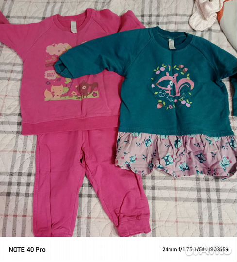 Детские вещи от рождения до двух лет