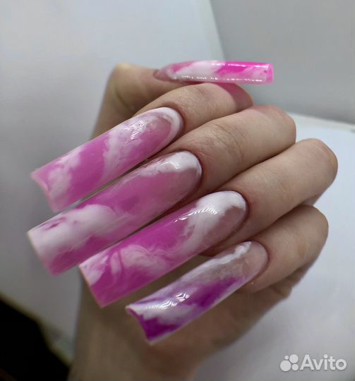 Маникюр,наращивание(10-19:00;11-10:00,14:30,17:00)