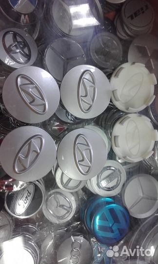 Заглушки колпачки дисков хундай