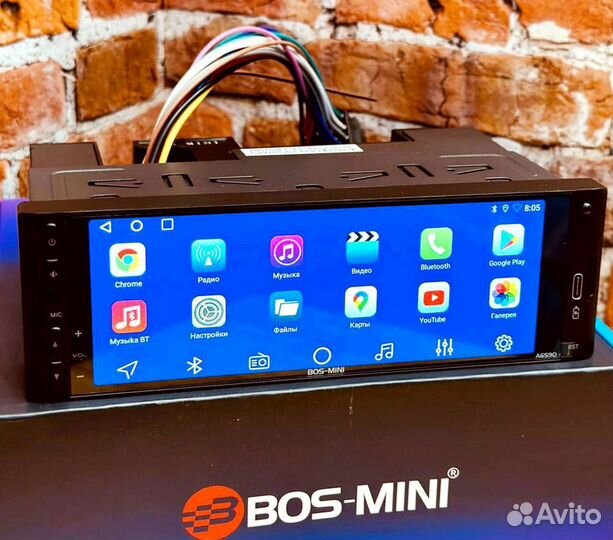 Android магнитола 4+64Gb BOS-mini Bos-A659D Pro