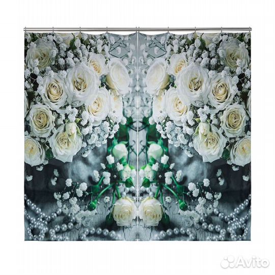 Фотошторы (комплект из 2 шт)