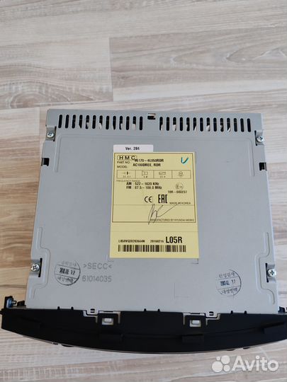 Магнитола hyundai solaris 2 2016