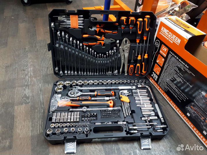 Набор инструмента KingQueen 169 предметов