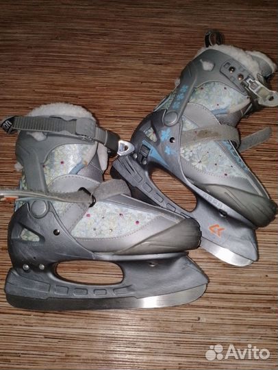 Коньки детские раздвижные