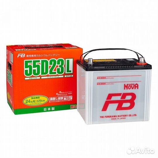 Аккумулятор FB super nova 55B24L обр. пол. 45 Ач