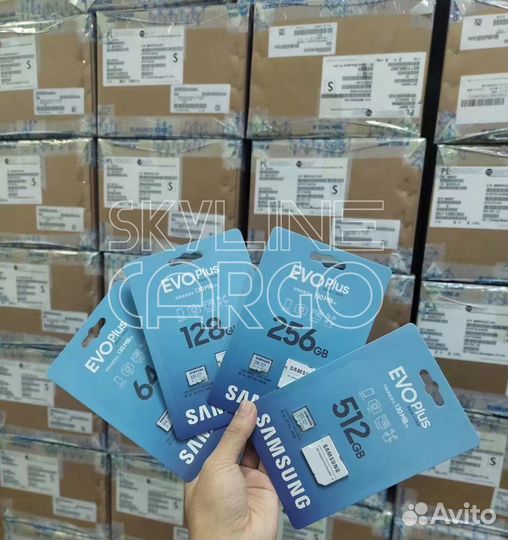 Карты памяти samsung evo plus 128-512gb,Orignl,опт