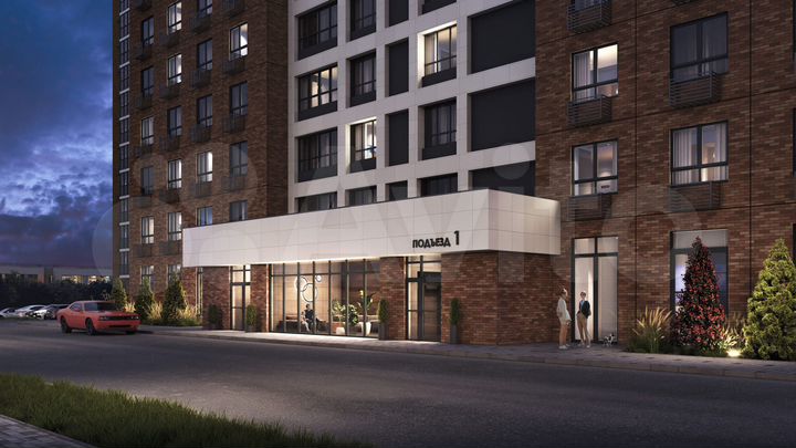 1-к. квартира, 45,1 м², 19/19 эт.