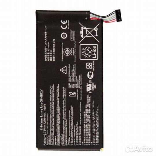 Аккумулятор для asus для MeMO Pad ME172V ME371MG 4