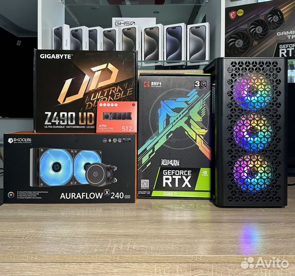 Игровой пк Rtx 3080 ti / i9 10900kf