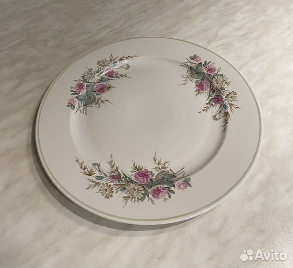 Блюдо Дулёво 36 см Блюдо для торта керамика