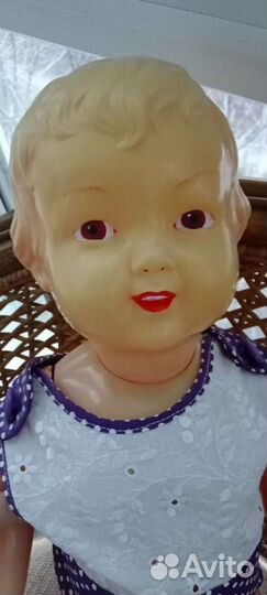 Большой красивый пупс целлулоид. Редкость СССР