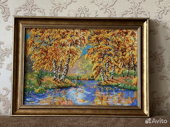 Картины вышитые бисером