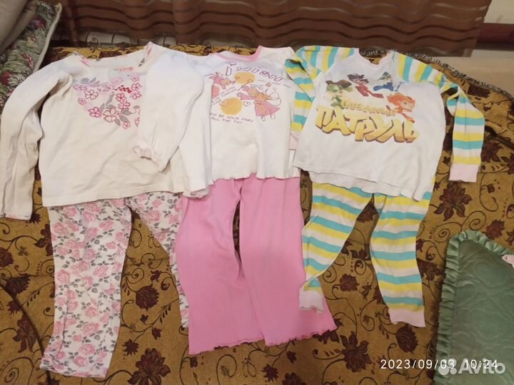 Пакет одежды д/девочки 5-7 лет