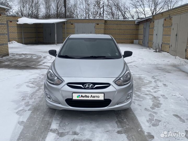 Hyundai Solaris 1.4 МТ, 2012, 169 000 км